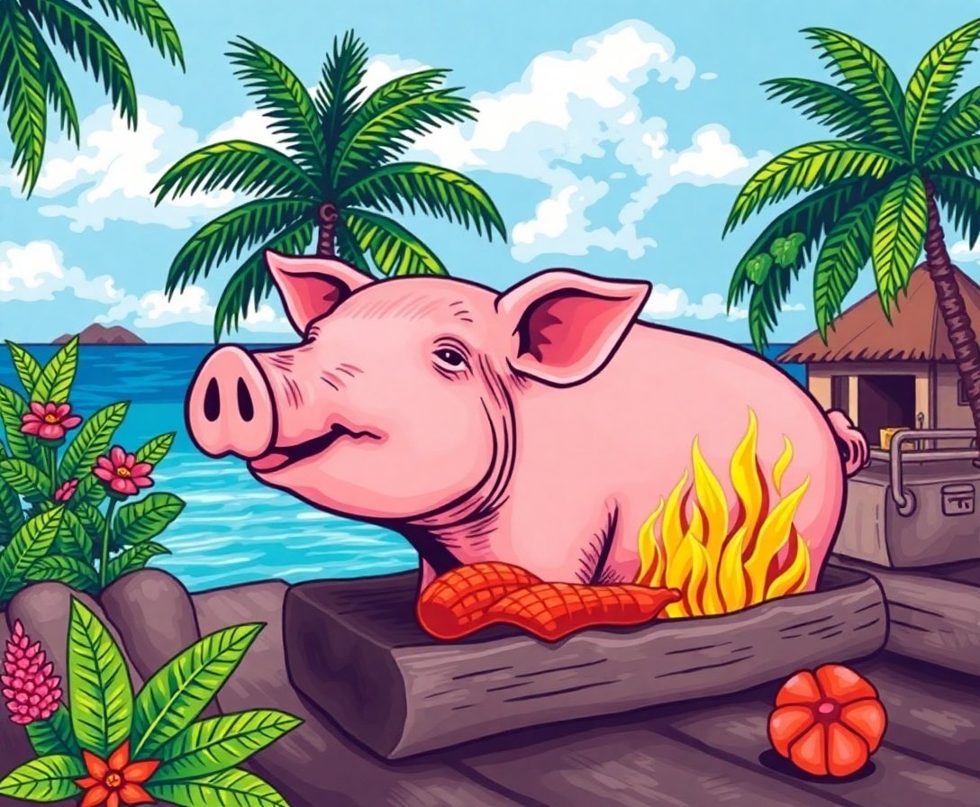 vintage-island-pig-roast-paint-by-numbers-kit-tropical-art