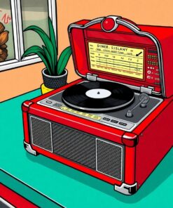 Record Player Paint Numbers