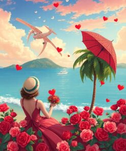 Romance Flight Paint Numbers