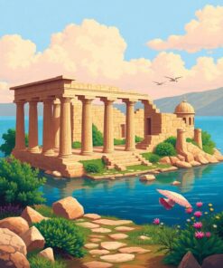 Sanctuary Ruins Paint Numbers