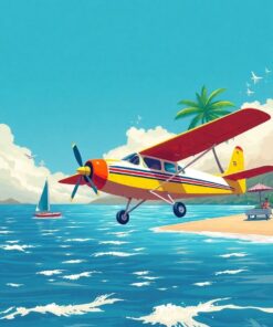 Seaplane Arrival Paint Numbers