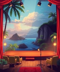 Stage Mic Paint Numbers