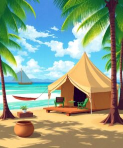 Tent Retreat Paint Numbers