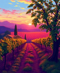 Vineyard Glow Paint Numbers