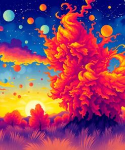 Tiki Amulet Paint Numbers