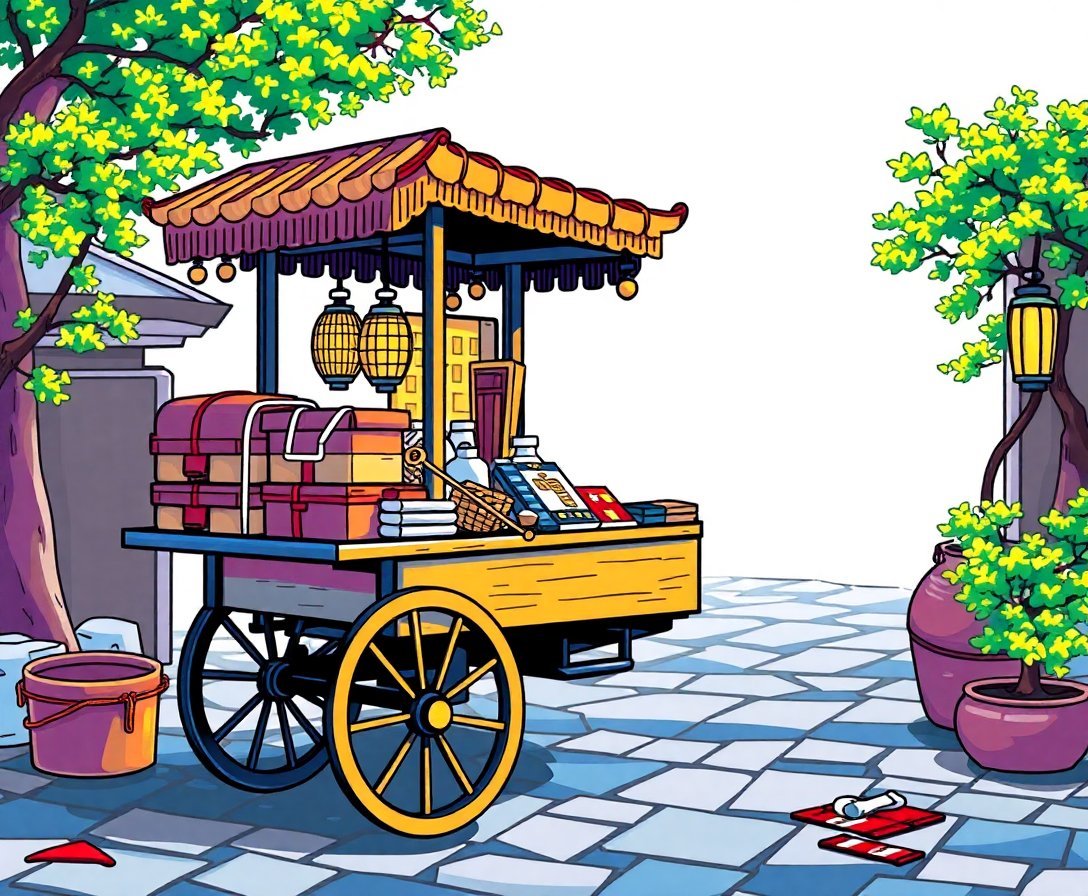 vintage-japanese-merchant-cart-paint-by-numbers-kit