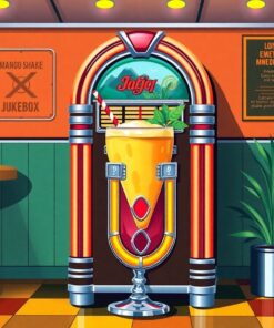 Mango Shake Paint Numbers