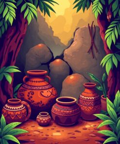 Camp Pottery Paint Numbers