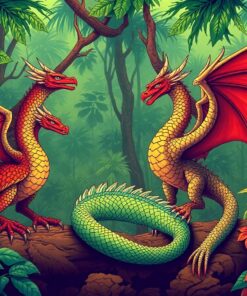 Dragon Roost Paint Numbers