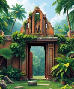 Elephant Gate Paint Numbers