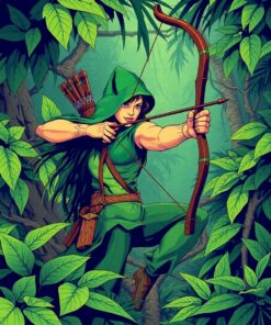 Emerald Archer Paint Numbers