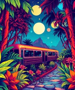 Jungle Express Paint Numbers