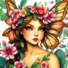 Fairy Portrait Paint Numbers
