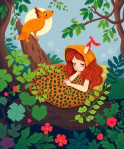 Fern Slumber Paint Numbers