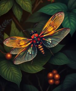 Firefly Study Paint Numbers