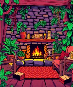 Hearth Retreat Paint Numbers