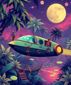 Hover Skiff Paint Numbers