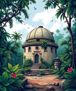 Jungle Observatory Paint Numbers