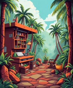 Outpost Console Paint Numbers