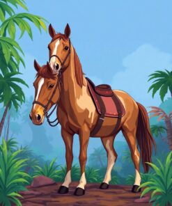 Outpost Steed Paint Numbers