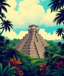 Pyramid View Paint Numbers