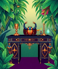 Scarab Desk Paint Numbers