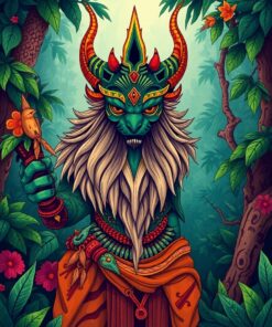 Spirit Guardian Paint Numbers