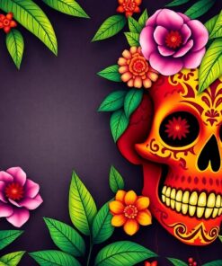 Sugar Skull Paint Numbers