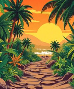 Surf Trail Paint Numbers