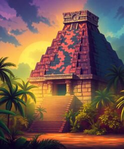 Temple Haze Paint Numbers