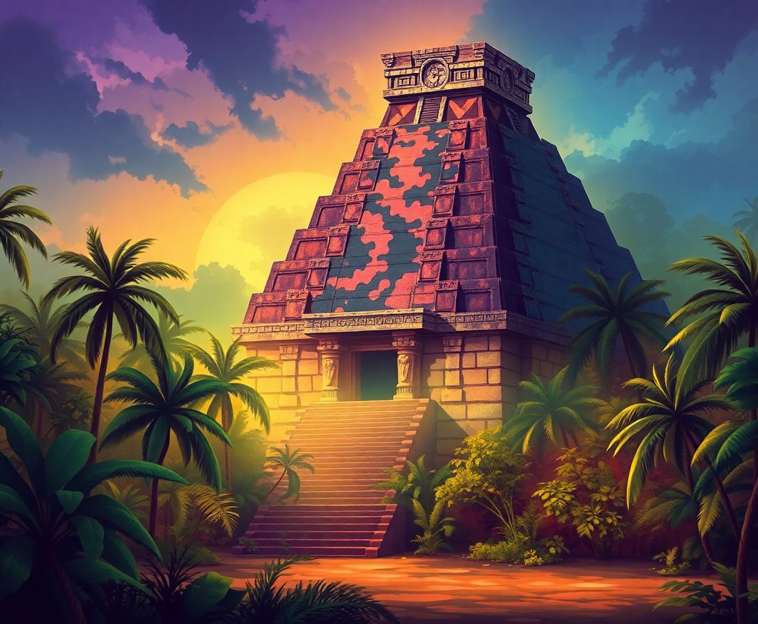 Temple Haze Paint Numbers Temple Haze Paint Numbers