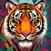 Tiger Gaze Paint Numbers