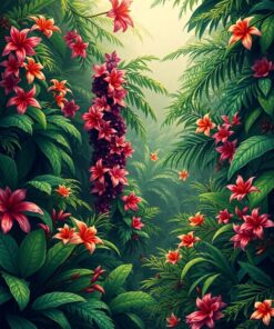 Understory Bloom Paint Numbers