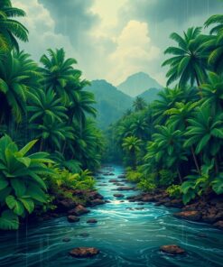 Valley Storm Paint Numbers