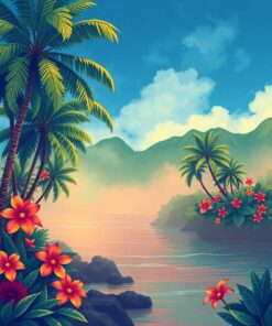 Taro Mist Paint Numbers