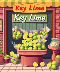 Lime Display Paint Numbers