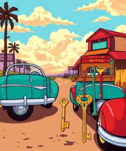 Road Trip Paint Numbers