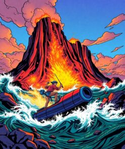 Kilauea Rescue Paint Numbers