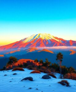 Kilimanjaro Morning Paint Numbers