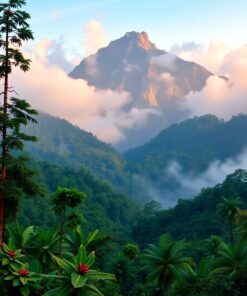 Jungle Mist Paint Numbers