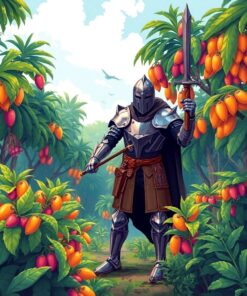 Mango Grove Paint Numbers