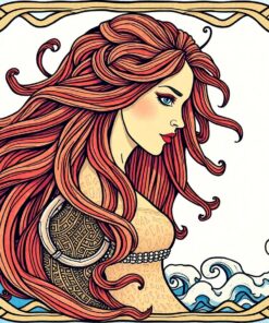 Ocean Maiden Paint Numbers