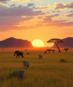 Afternoon Glow Paint Numbers