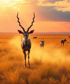 Dust Rays Paint Numbers