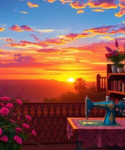 Sunset View Paint Numbers