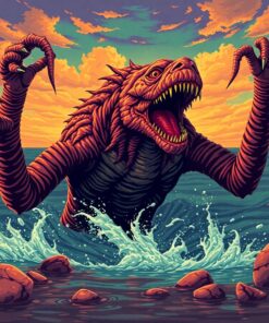 Creature Rising Paint Numbers