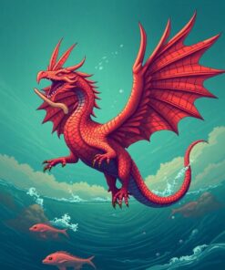 Drake Dive Paint Numbers