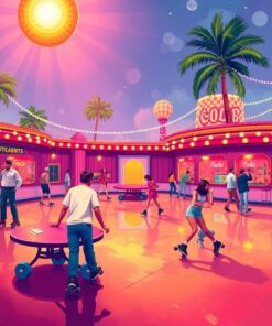 Roller Rink Paint Numbers