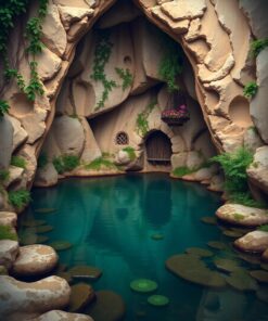 Grotto Waters Paint Numbers