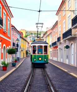 Tram Route Paint Numbers